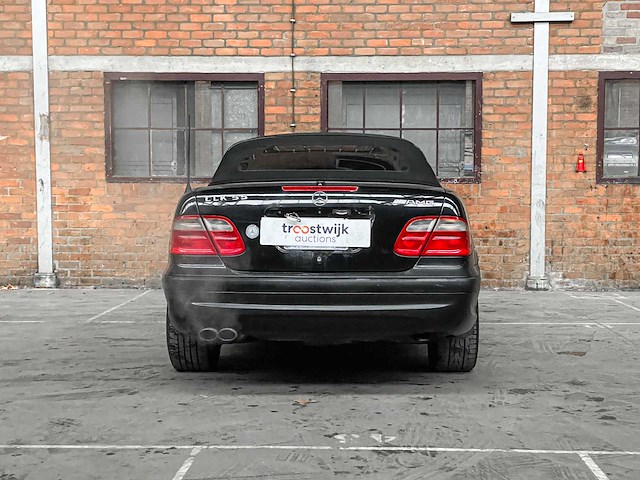 Mercedes-benz clk55 amg cabriolet 5.4 v8 367pk 2002 clk-klasse youngtimer - afbeelding 11 van  34