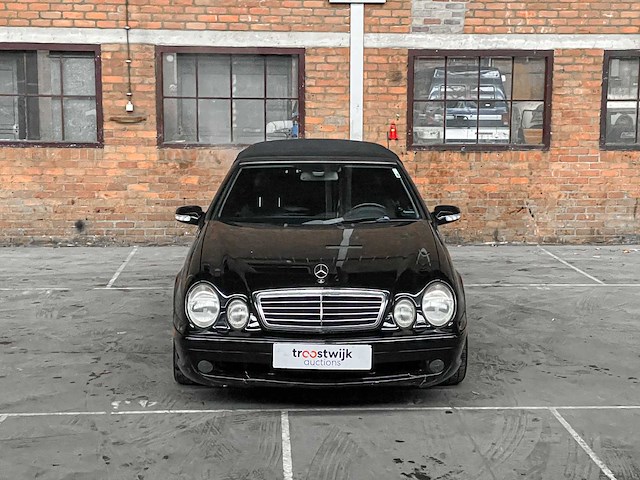 Mercedes-benz clk55 amg cabriolet 5.4 v8 367pk 2002 clk-klasse youngtimer - afbeelding 5 van  34