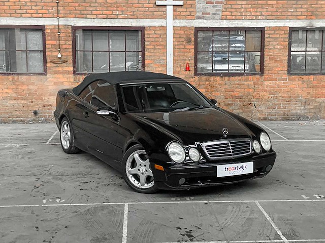 Mercedes-benz clk55 amg cabriolet 5.4 v8 367pk 2002 clk-klasse youngtimer - afbeelding 7 van  34