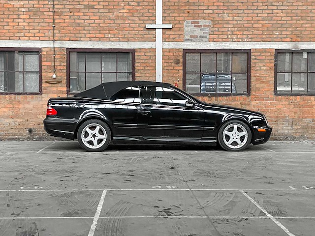 Mercedes-benz clk55 amg cabriolet 5.4 v8 367pk 2002 clk-klasse youngtimer - afbeelding 8 van  34