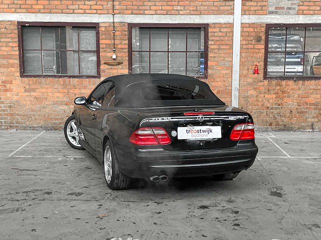 Mercedes-benz clk55 amg cabriolet 5.4 v8 367pk 2002 clk-klasse youngtimer - afbeelding 6 van  34
