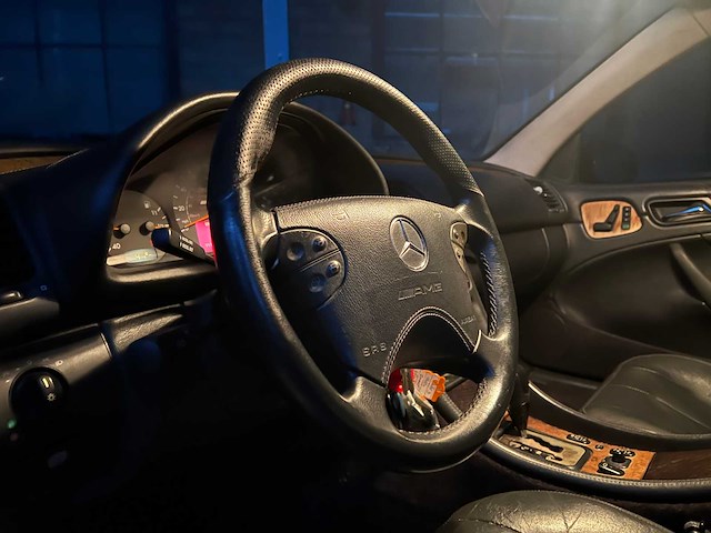 Mercedes-benz clk55 amg cabriolet 5.4 v8 367pk 2002 clk-klasse youngtimer - afbeelding 9 van  34