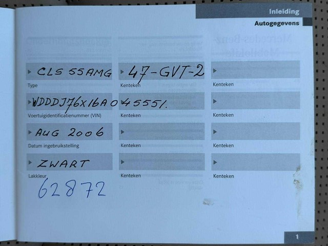 Mercedes-benz cls-klasse cls55 amg 5.5 v8 47-gvt-2 - afbeelding 37 van  48