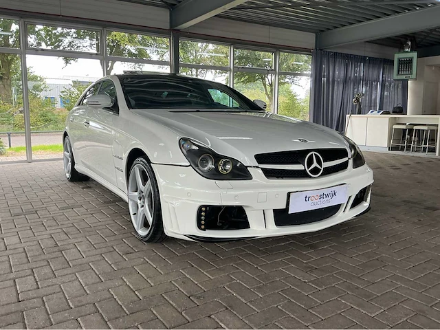Mercedes-benz cls55 amg | 5.5 v8 kompressor 476 pk | 2006 | youngtimer | bi-xenon | airmatic | 19-inch amg | premium sound | marge auto - afbeelding 1 van  31