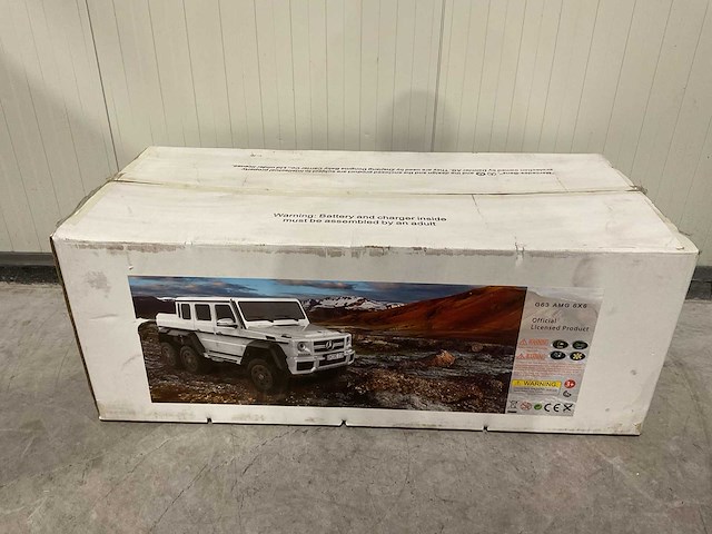Mercedes benz dmd-318 wit g63 amg 6x6 speelgoed - afbeelding 35 van  57
