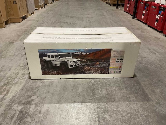 Mercedes benz dmd-318 wit g63 amg 6x6 speelgoed - afbeelding 12 van  57