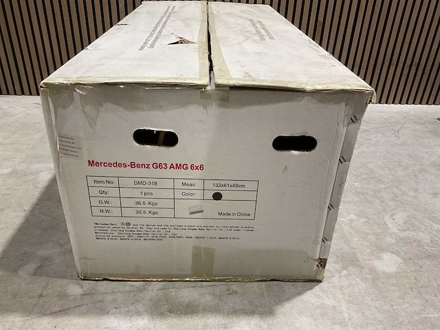 Mercedes benz dmd-318 wit g63 amg 6x6 speelgoed - afbeelding 15 van  59