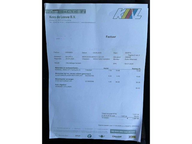 Mercedes-benz e-klasse e220 estate 220 cdi avantgarde, 63-lkk-3 - afbeelding 14 van  44