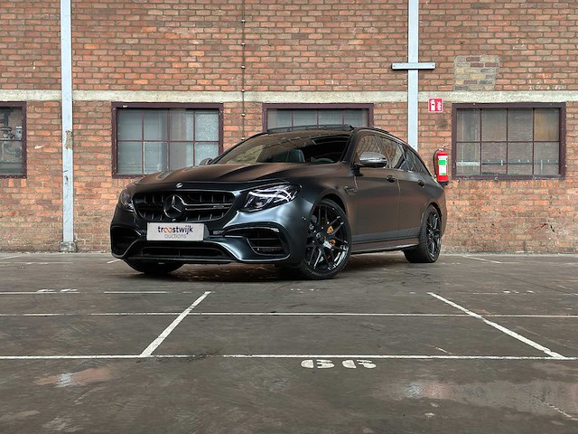 Mercedes-benz e63s amg estate 4.0 v8 4matic premium plus edition 1 612pk 2018 (origineel-nl) e-klasse, sj-346-k - afbeelding 1 van  79