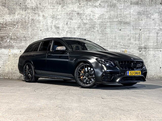 Mercedes-benz e63s amg estate 4.0 v8 4matic premium plus edition 1 612pk 2018 (origineel-nl) e-klasse, sj-346-k - afbeelding 77 van  80