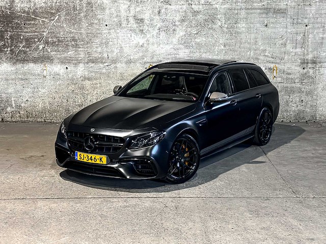 Mercedes-benz e63s amg estate 4.0 v8 4matic premium plus edition 1 612pk 2018 (origineel-nl) e-klasse, sj-346-k - afbeelding 13 van  51