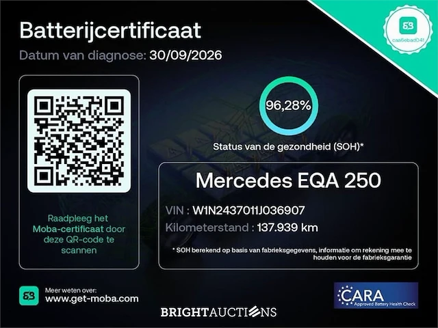 Mercedes-benz eqa 25067 business solution amg 67 kwh 2022 (origineel-nl) eqa-klasse, r-643-gx - afbeelding 43 van  45