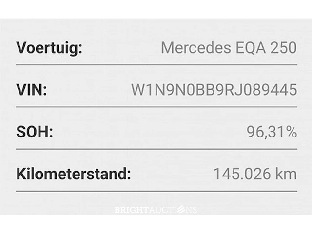 Mercedes-benz eqa 25067 sport edition 67 kwh 2023 (origineel-nl) eqa-klasse, t-617-vn - afbeelding 44 van  46