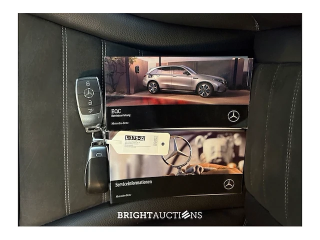 Mercedes-benz eqc 400 4matic80 business solution amg 80 kwh 2021 (origineel-nl) eqc-klasse, l-175-zj - afbeelding 38 van  44