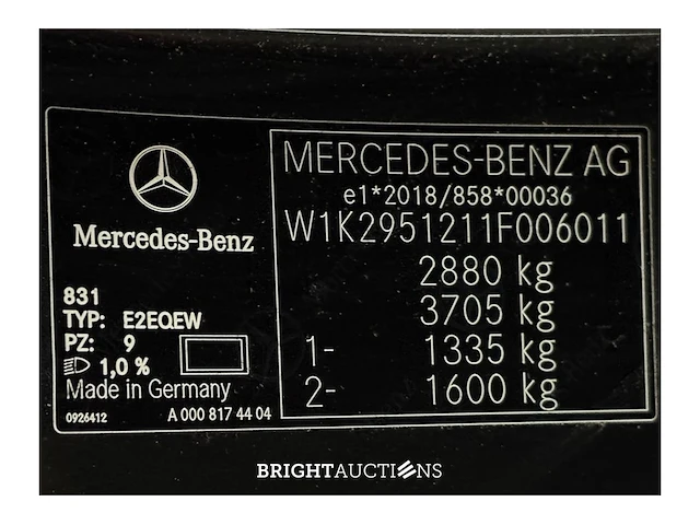 Mercedes-benz eqe 350+91 launch edition luxury line 91 kwh 2022 (origineel-nl) eqe-klasse, p-617-xb - afbeelding 38 van  45