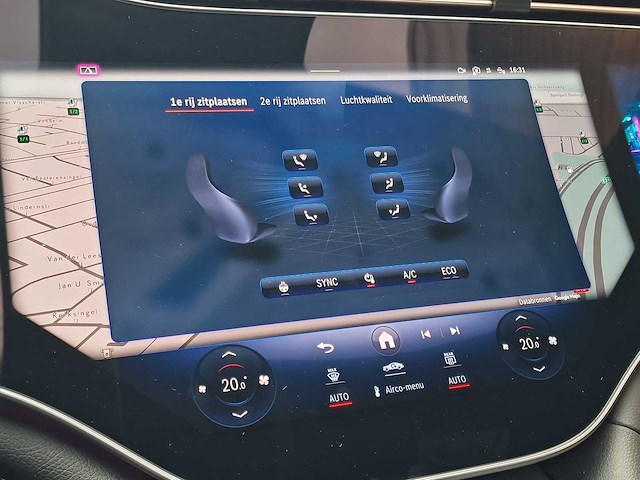 Mercedes-benz eqs 450+ edition 1 108 kwh | n-623-jp i - afbeelding 16 van  20
