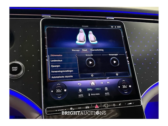 Mercedes-benz eqs 450+108 amg line 108 kwh 2022 (origineel-nl) eqs-klasse, p-988-fk - afbeelding 21 van  51