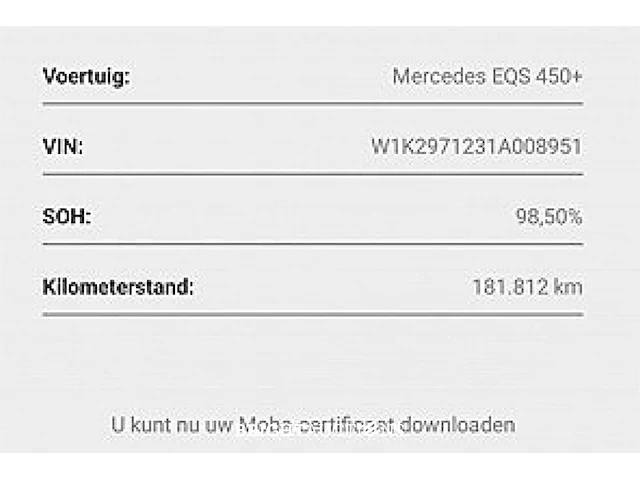 Mercedes-benz eqs 450+108 amg line 108 kwh 2022 (origineel-nl) eqs-klasse, p-988-fk - afbeelding 49 van  51