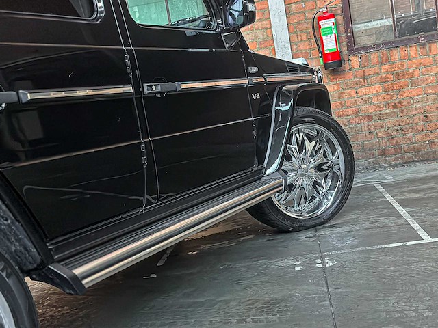 Mercedes-benz g55 amg lang g-klasse 5.5 v8 354pk 2001 - afbeelding 3 van  45