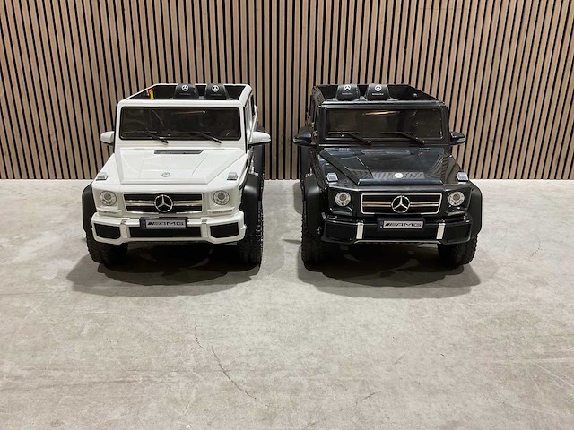 Mercedes benz g63 amg 6x6 elektrische kinderauto - afbeelding 10 van  38