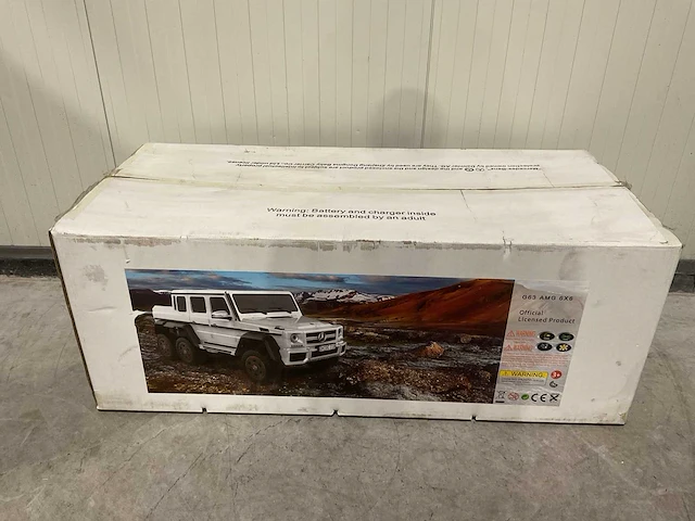 Mercedes benz g63 amg 6x6 elektrische kinderauto - afbeelding 35 van  57
