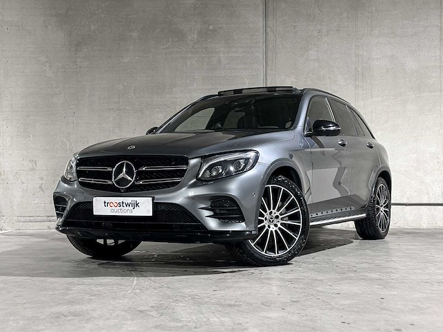 Mercedes-benz glc350d amg dark tinted glass3.0 v6 4matic glc-klasse 258pk 2017, hkt-16-f - afbeelding 1 van  47
