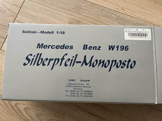 Mercedes-benz racetransport cmc 1:18, cmc, renntransporter 1:18 - afbeelding 7 van  18