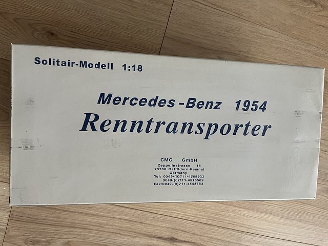 Mercedes-benz racetransport cmc 1:18, cmc, renntransporter 1:18 - afbeelding 9 van  18