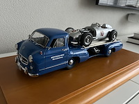 Mercedes-benz racetransport cmc 1:18, cmc, renntransporter 1:18 - afbeelding 11 van  18