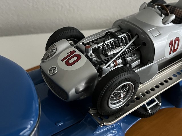 Mercedes-benz racetransport cmc 1:18, cmc, renntransporter 1:18 - afbeelding 17 van  18