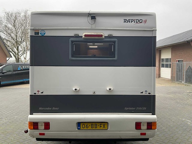 Mercedes-benz rapido camper - afbeelding 1 van  4