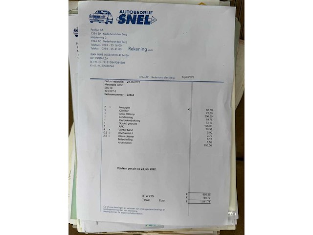 Mercedes-benz s-klasse 280 se w116 12-hgt-2 - afbeelding 16 van  35
