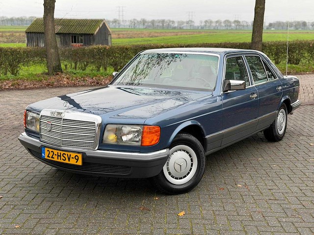 Mercedes-benz s-klasse 280 se w126 1983 22-hsv-9 - afbeelding 1 van  18