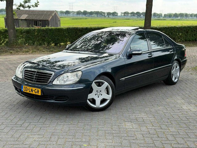 Mercedes-benz s-klasse s600 6.0 v12 bi turbo 500pk lang 33-ln-gr - afbeelding 1 van  53