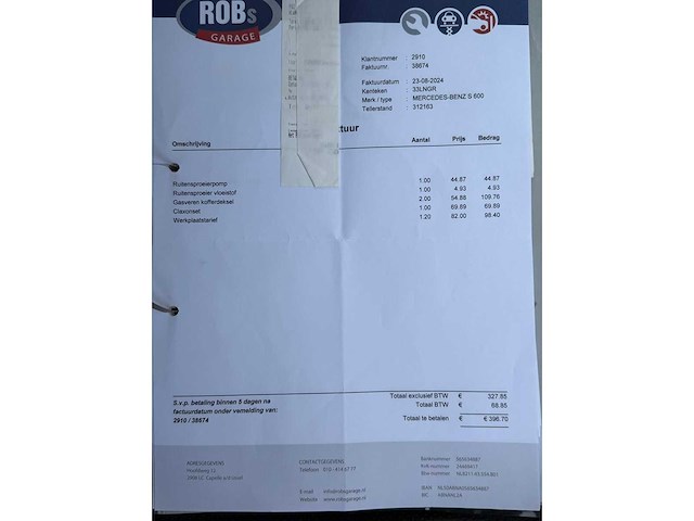 Mercedes-benz s-klasse s600 6.0 v12 bi turbo 500pk lang 33-ln-gr - afbeelding 29 van  53