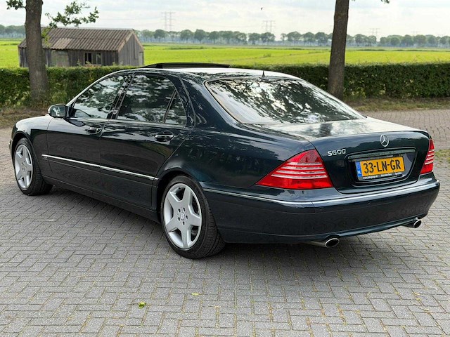 Mercedes-benz s-klasse s600 6.0 v12 bi turbo 500pk lang 33-ln-gr - afbeelding 23 van  53