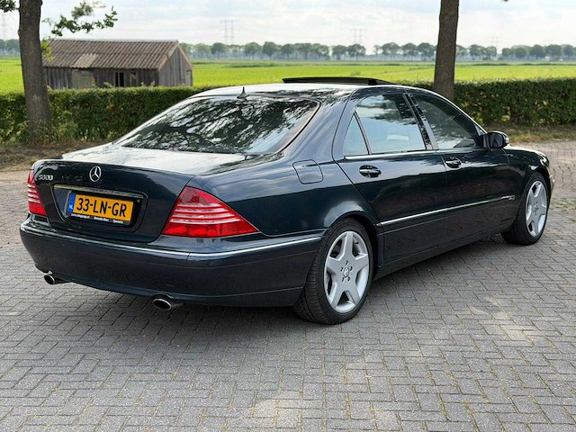 Mercedes-benz s-klasse s600 6.0 v12 bi turbo 500pk lang 33-ln-gr - afbeelding 34 van  53