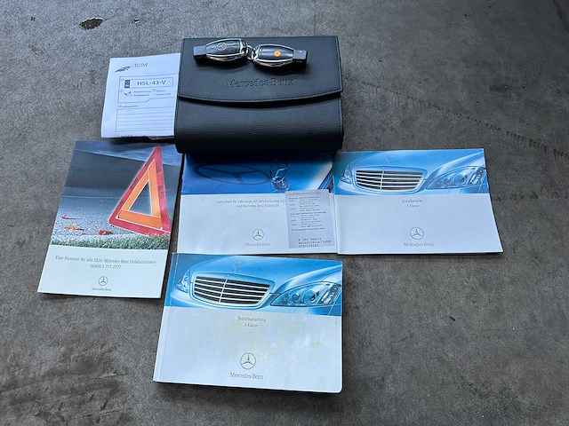 Mercedes-benz s350 3.5 v6 4matic prestige 272pk 2007 s-klasse, hsl-43-v - afbeelding 30 van  41