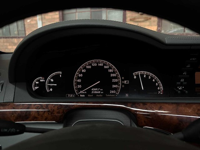 Mercedes-benz s350 prestige 3.5 v6 272pk 2005 s-klasse, 21-sx-zg youngtimer - afbeelding 16 van  37