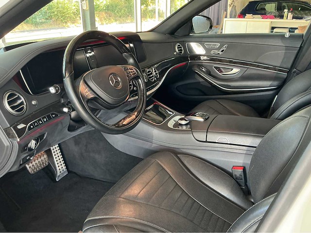 Mercedes benz s400 hybrid w222 | 3.5 v6 | 2014 | 333 pk | amg | driving assistance plus | hud | 40.000 km | btw auto - afbeelding 10 van  37