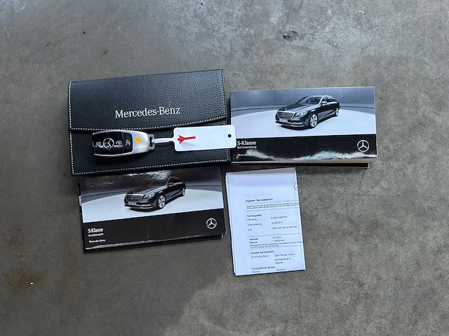 Mercedes-benz s400d lang amg 3.0 v6 4matic premium plus 340pk 2017 s-klasse, k-874-nn - afbeelding 41 van  46