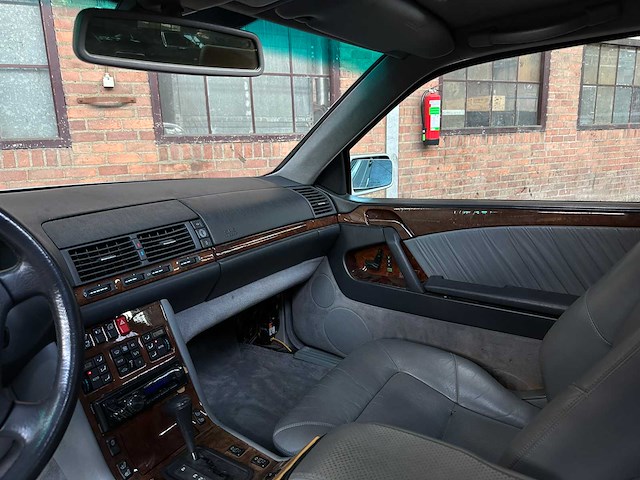 Mercedes-benz s500 coupé 5.0 v8 320pk 1994 youngtimer - afbeelding 10 van  32