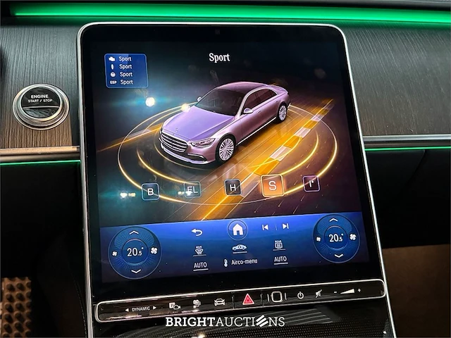 Mercedes-benz s580 e lang amg line 4matic 517pk 2023 (origineel-nl) s-klasse, s-445-vd - afbeelding 41 van  78