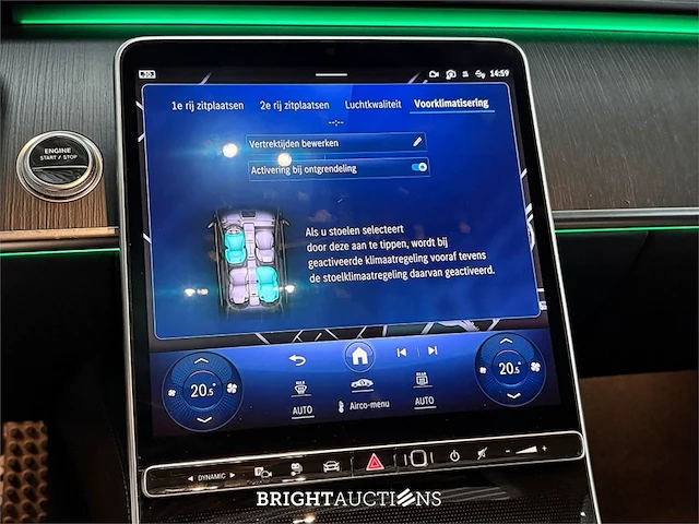 Mercedes-benz s580 e lang amg line 4matic 517pk 2023 (origineel-nl) s-klasse, s-445-vd - afbeelding 51 van  78