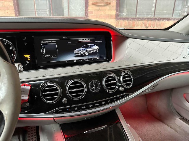 Mercedes-benz s600 lang amg 6.0 v12 530pk 2015 s-klasse - afbeelding 14 van  29
