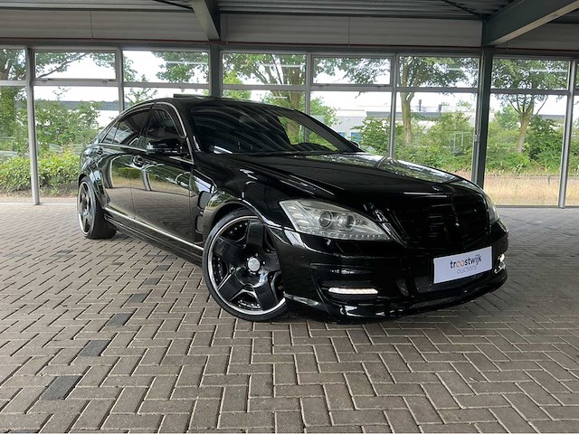 Mercedes benz s600 lang lorinser w221 | 5.5 v12 biturbo | 2007 | youngtimer | 517 pk | 70.000 km | btw auto - afbeelding 23 van  45