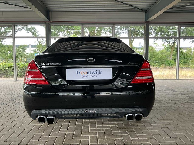 Mercedes benz s600 lang lorinser w221 | 5.5 v12 biturbo | 2007 | youngtimer | 517 pk | 70.000 km | btw auto - afbeelding 44 van  45