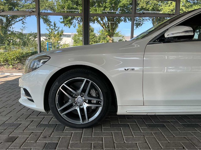 Mercedes benz s600 lang w222 | 6.0 v12 biturbo | 2015 | 530 pk | amg | rear seat entertainment | btw auto - afbeelding 4 van  43