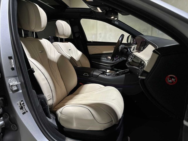 Mercedes-benz s63 amg 4matic lang 5.5 v8 585pk 2014 s-klasse, jg-345-h - afbeelding 63 van  72