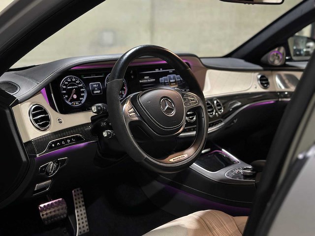 Mercedes-benz s63 amg 4matic lang 5.5 v8 585pk 2014 s-klasse, jg-345-h - afbeelding 16 van  72